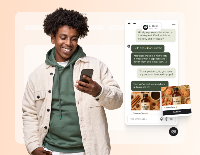 Retail chatbot conversation handling product recommendation and shopping inquiry