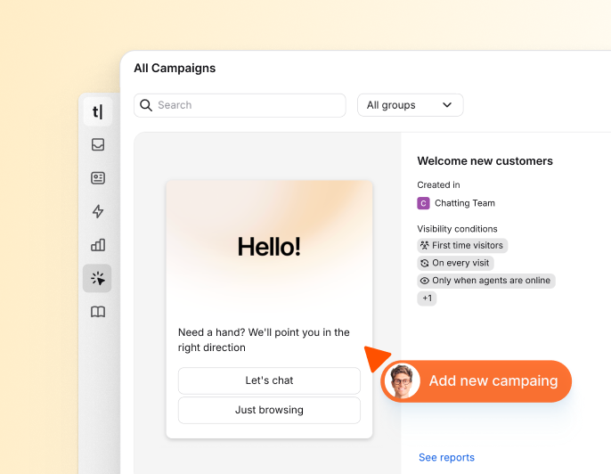 Retail chatbot campaign dashboard for customer engagement and personalized promotions